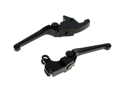 Adjustable Anthem Levers - Black. Fits Softail 2025up