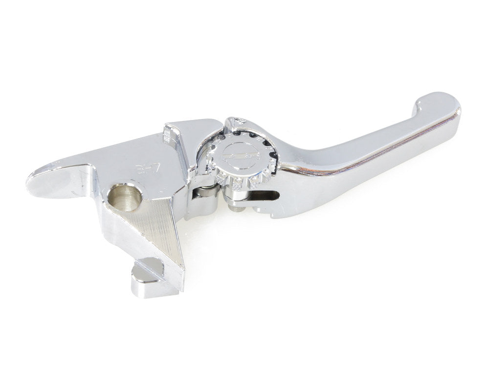 Adjustable Shorty Anthem Levers - Chrome. Fits Softail 2015-2024