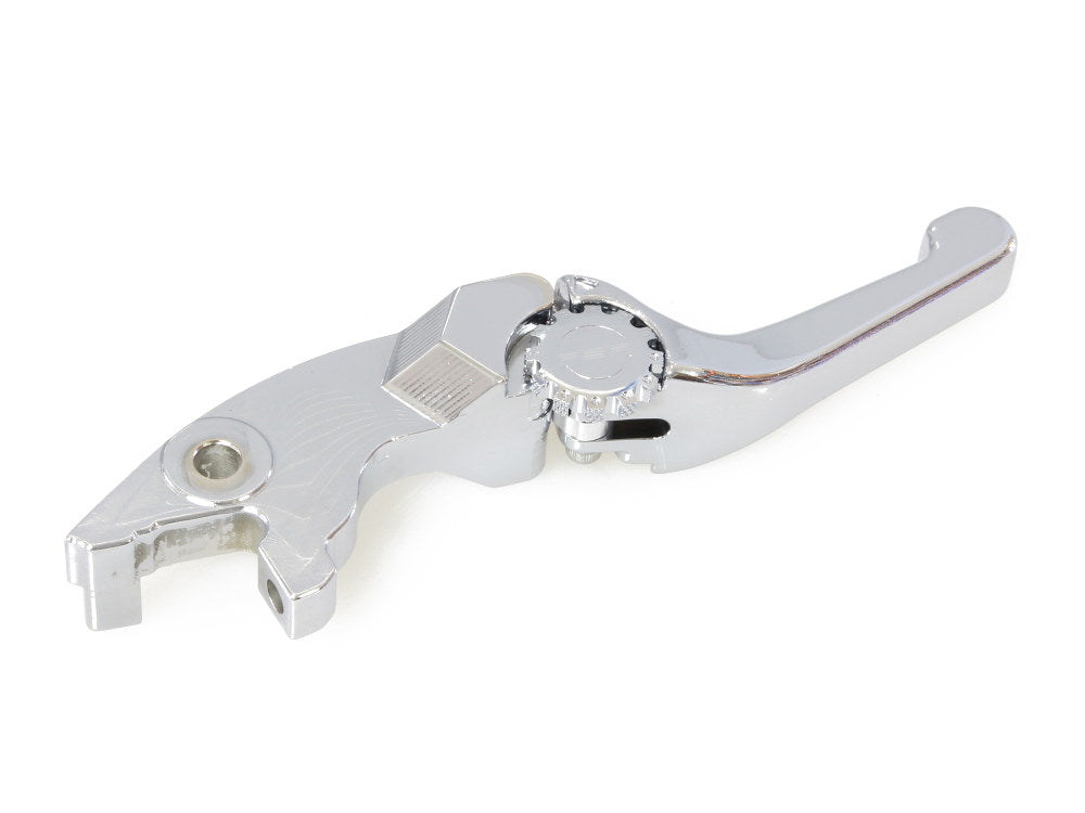 Adjustable Shorty Anthem Levers - Chrome. Fits Indian Scout 2017-2024