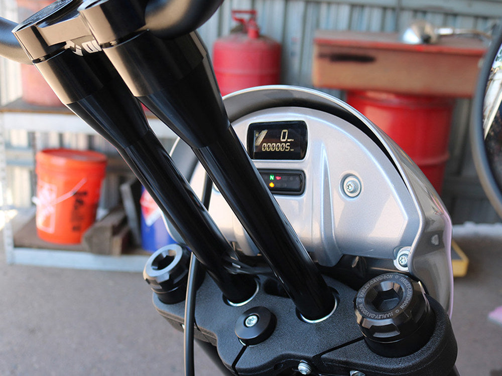 Inner Fairing for use with M8 Softail Digital Gauge. Fits Low Rider S 2020up.