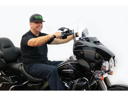 14in. x 1-1/4in. Bagger Monkey Handlebar - Chrome. Fits Ultra Models 1996-2024 and Street Glide 1996-2023