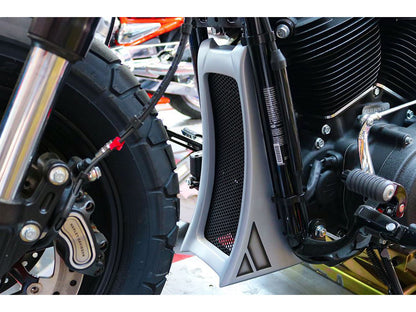 Stash Chin Spoiler - Fiberglass. Fits Softail 2018up.
