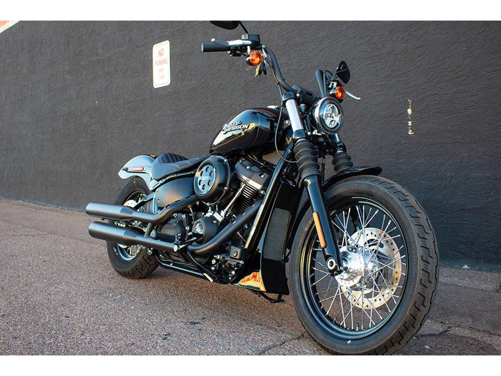 Swoop Chin Spoiler - Fiberglass. Fits Softail 2018up.