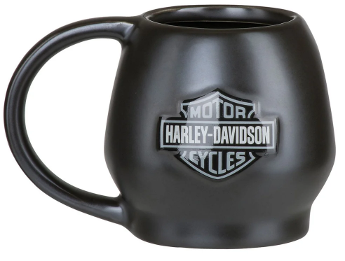 Harley-Davidson Sculpted Skull Ceramic Mug