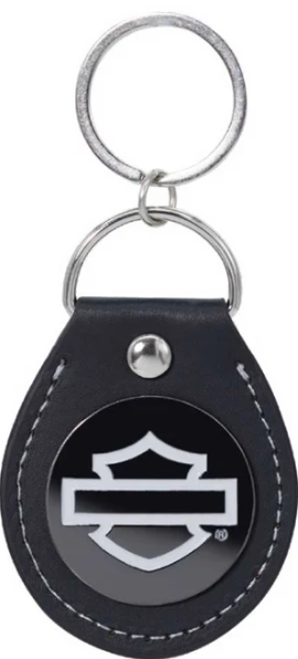 Harley-Davidson Bar & Shield Silhouette Fob Keychain