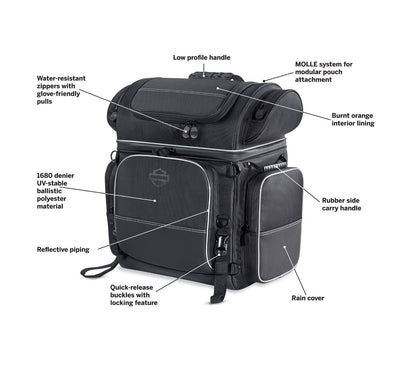 Harley-Davidson Onyx Premium Luggage Touring Bag