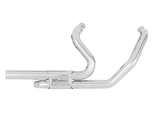 Right Side Tuck & Under Headers - Chrome. Fits Touring 2009-2016.