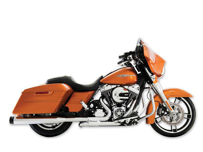 Right Side Tuck & Under Headers - Chrome. Fits Touring 2009-2016.