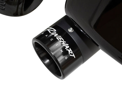 2-into-1 Exhaust - Black with Black End Cap. Fits Touring 2017up.