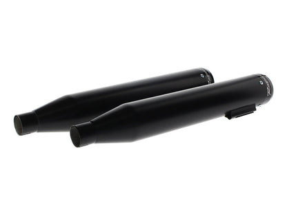 3-1/2in. Slip-On Mufflers - Black with Black End Caps. Fits Indian Scout 2015-2024