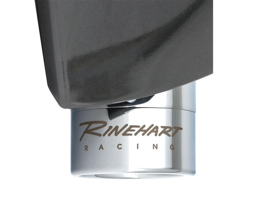 4in. DBX40 Slip-On Mufflers - Chrome with Chrome End Caps. Fits Indian Big Twin 2014up with Hard Saddle Bags.