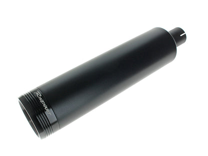 4.5in. Slip-On Muffler - Black with Black End Cap. Fits Street 2015-2020