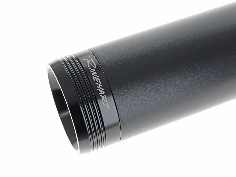 4.5in. Slip-On Muffler - Black with Black End Cap. Fits Street 2015-2020
