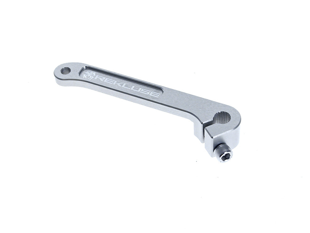 SureShift Full Shift Lever - Silver. Fits Milwaukee-Eight 2017up