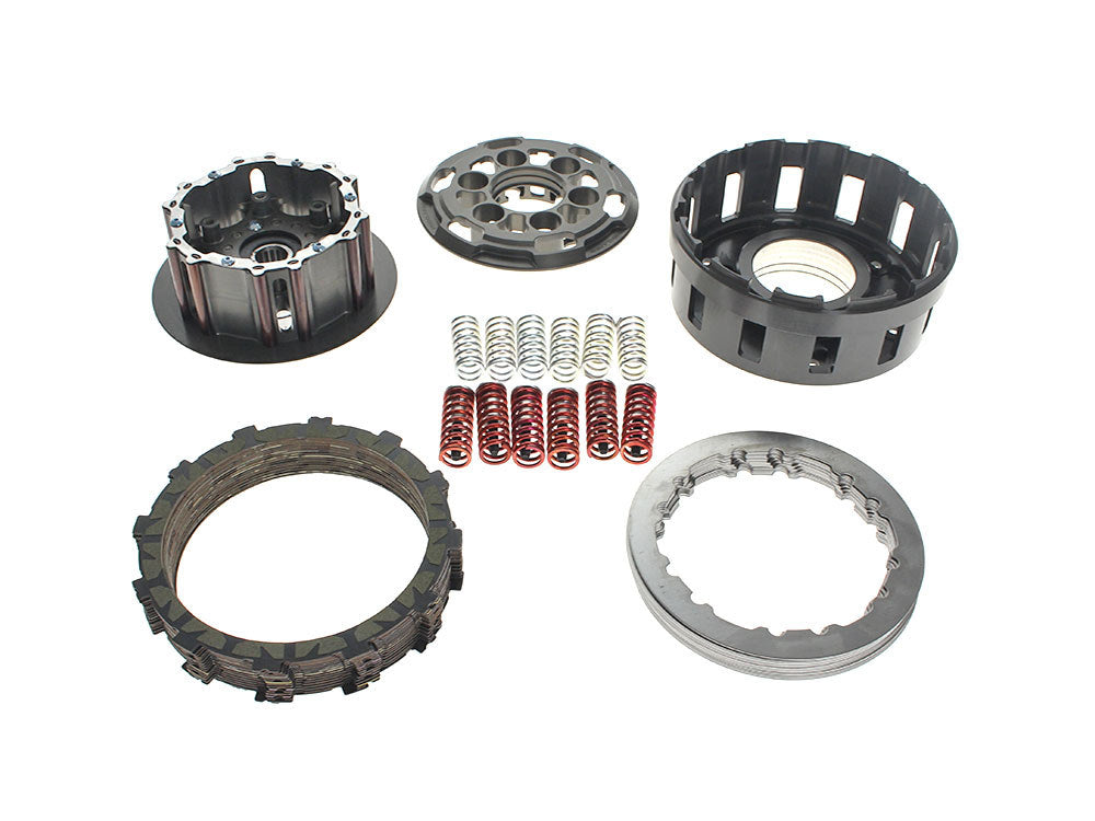 Complete Apex Billet Clutch with Basket. Fits Twin Cam 2011-2017