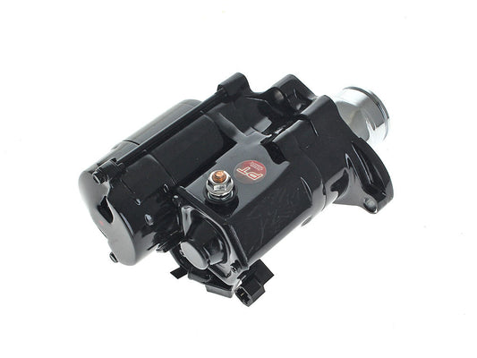 1.4kw Starter Motor - Black. Fits Softail 2007-2017, Dyna 2006-2017 & Touring 2007-2016.
