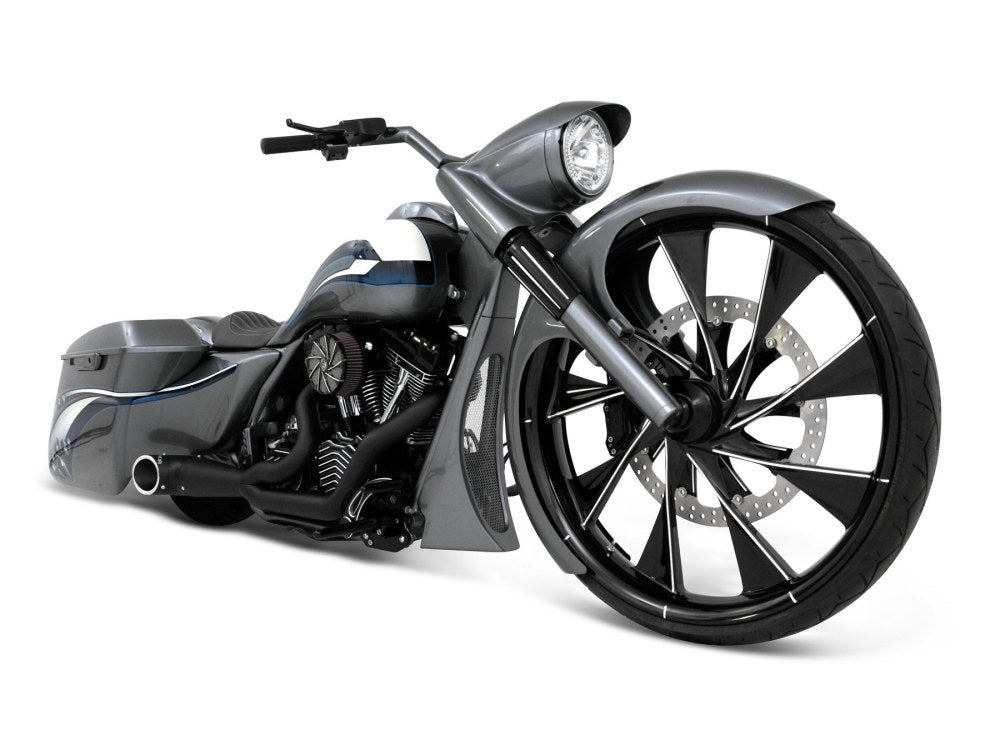 6in. wide, Straight Cut LS-2 Front Fender. Fits Most Touring 2014-2024 with 30in. Front Wheel.