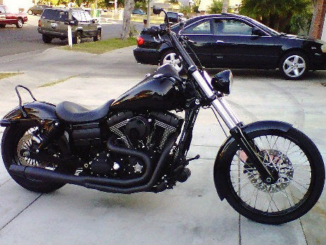 4-1/2in. wide, Long OCF Front Fender. Fits Dyna 2006-2017, Street Bob 2018up & Low Rider 2018up Models with 21in. Front Wheels.