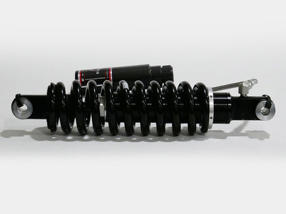 13.5in. RS-2 Piggyback Rear Shock Absorbers with Standard Spring Rate - Black. Fits Softail 2018up.