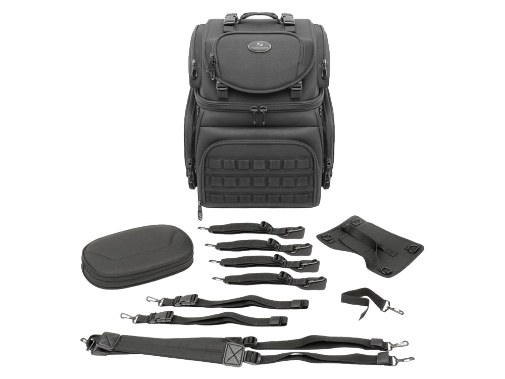 BR3400 Tactical Back Seat/ Sissy Bar Bag