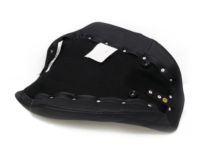 Renegade LS Solo Seat with Black Double Diamond Stitch. Fits Dyna 2006-2017.