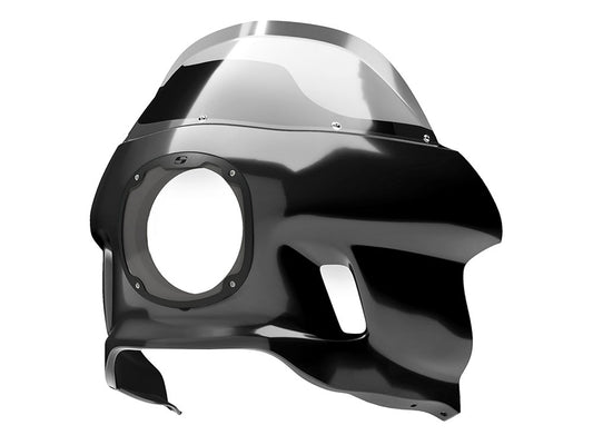 S-RT Mini Fairing - Gloss Black. Fits Sportster 2004-2021