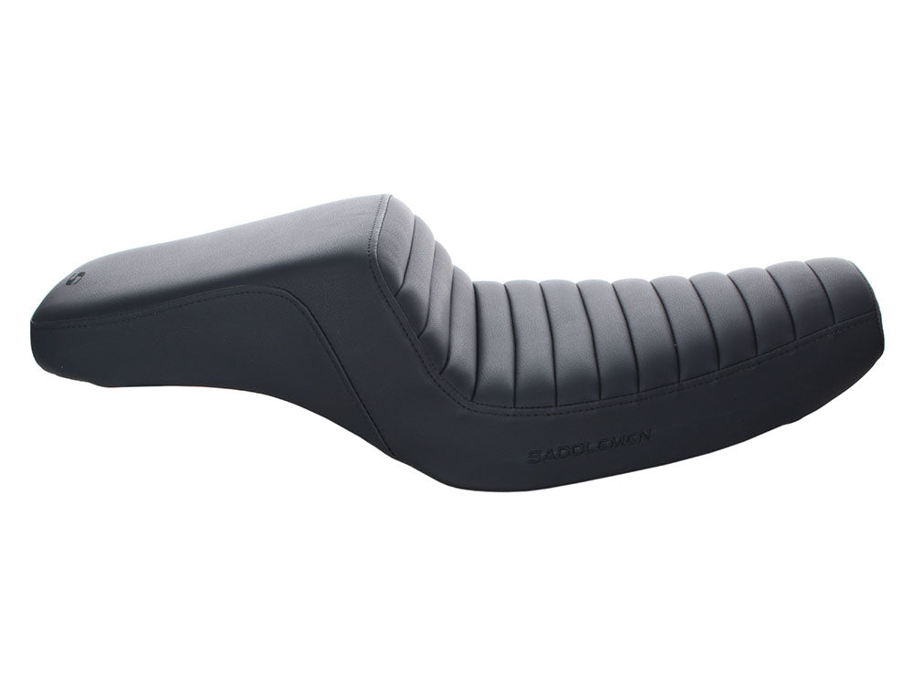 Step-Up Tuck & Roll Dual Seat. Fits Sportster 2004-2021 with 3.3 Gallon Fuel Tank.