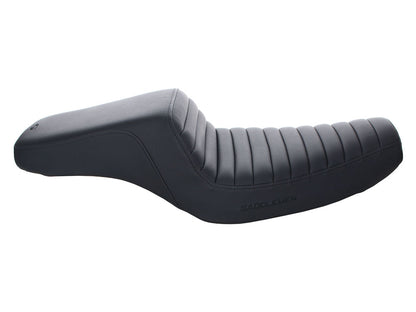 Step-Up Tuck & Roll Dual Seat. Fits Sportster 2004-2021 with 3.3 Gallon Fuel Tank.