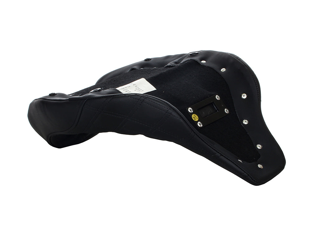 Renegade LS Solo Seat with Black Double Diamond Lattice Stitch. Fits Most Touring 2008-2024