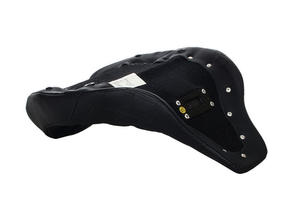 Renegade LS Solo Seat with Black Double Diamond Lattice Stitch. Fits Most Touring 2008-2024
