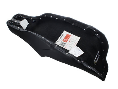 Slim LS Dual Seat with Red Double Diamond Lattice Stitch. Fits Most Touring 2008-2024