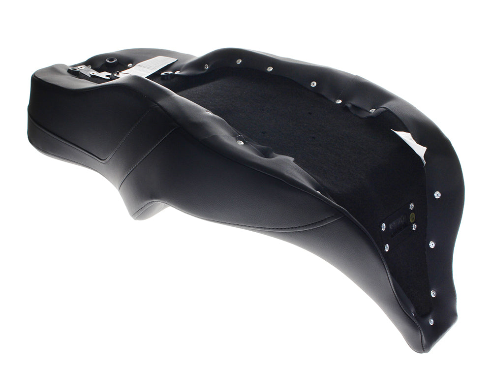 Roadsofa LS Dual Seat with Black Double Diamond Lattice Stitch. Fits Most Touring 2008-2024
