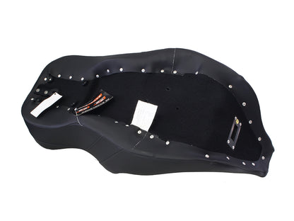 Roadsofa LS Dual Seat with Red Double Diamond Lattice Stitch. Fits Most Touring 2008-2024