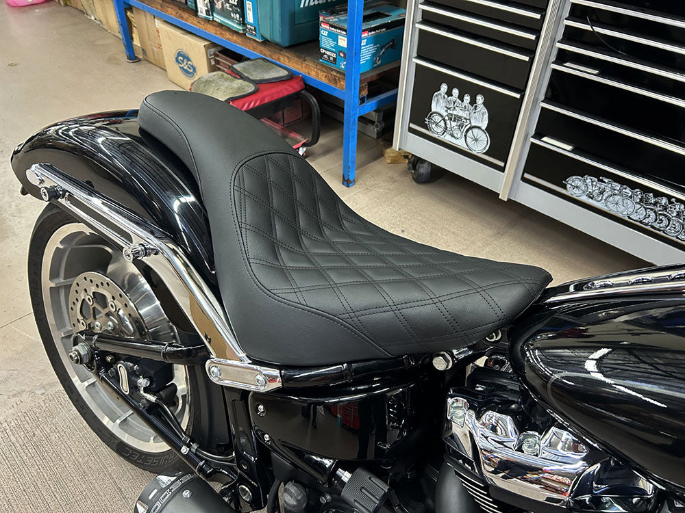 Profiler LS Dual Seat. Fits Fat Boy 2018up & Breakout 2023up