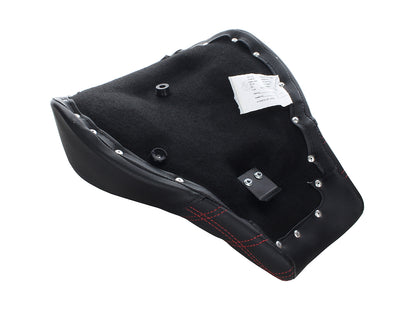 Renegade LS Solo Seat with Red Double Diamond Lattice Stitch. Fits Softail Street Bob 2018up & Standard 2020up.