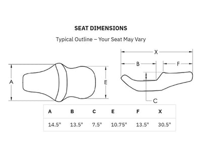 Roadsofa LS Dual Seat With Backrest & with Black Double Diamond Lattice Stitch. Fits Softail Street Bob 2018up & Standard 2020-2024