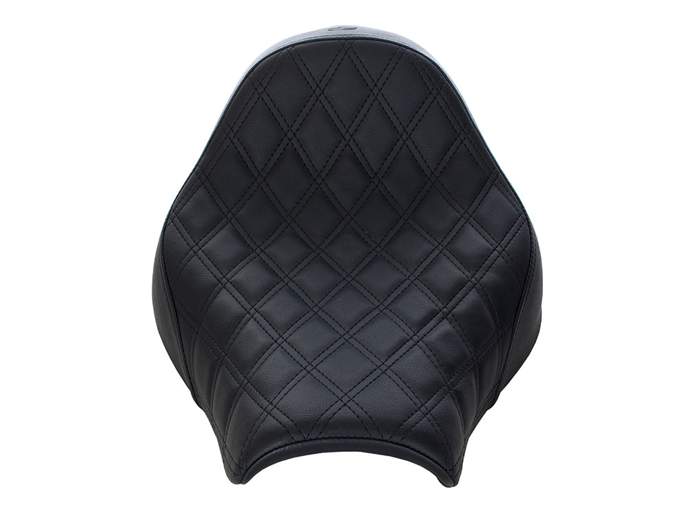 Renegade LS Solo Seat with Black Double Diamond Lattice Stitch. Fits Breakout 2018-2022