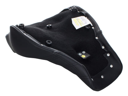 Renegade LS Solo Seat with Black Double Diamond Lattice Stitch. Fits Softail Deluxe 2018-2020 & Heritage Classic 2018up