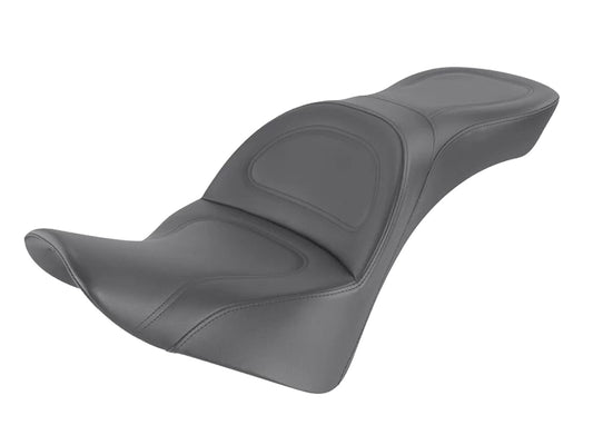 Explorer Comfort Dual Seat. Fits Softail Deluxe 2018-2020, Slim 2018-2021 & Heritage Classic 2018up