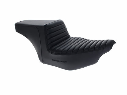 Step-Up Tuck & Roll Dual Seat. Fits CVO Touring 2023up, Street Glide & Road Glide 2024up, Touring 2025up
