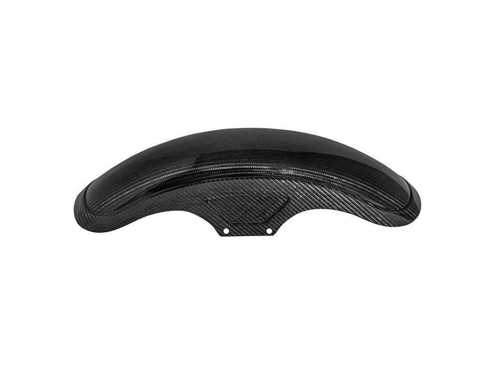 Carbon Front Fender - Gloss Finish. Fits Narrow Glide Dyna 1991-2005, FXR 1982-1994 & Sportster 1973-2021