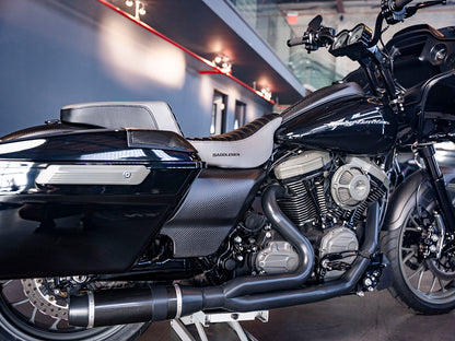 Carbon Side Covers - Matte Finish. Fits Most Touring 2009-2024