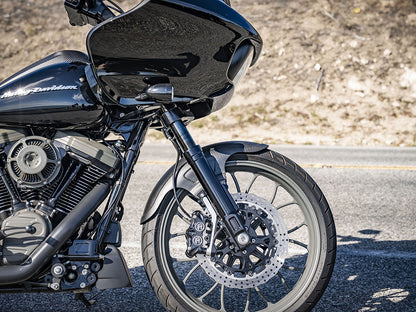 Shorty Carbon Front Fender - Matte Finish. Fits Most Touring 2014-2024 with 19in. Front Wheel