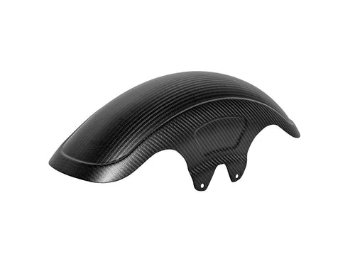 Shorty Carbon Front Fender - Matte Finish. Fits Most Touring 2014-2024 with 19in. Front Wheel