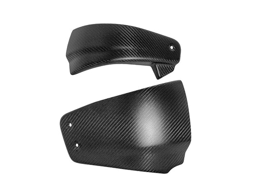 Carbon Side Covers - Matte Finish. Fits Softail 2018-2024 without Remote Preload Adjuster