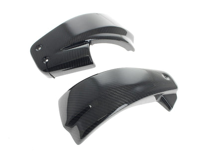 Carbon Side Covers - Gloss Finish. Fits Softail 2018-2024 With Remote Preload Adjuster