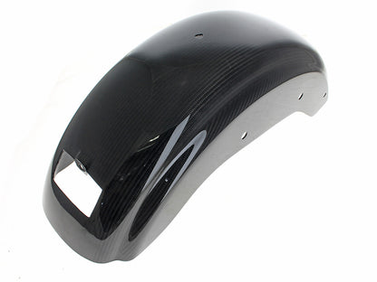 Carbon Rear Fender - Gloss Finish. Fits Softail Low Rider 2018-2020, Low Rider S 2020up & Low Rider ST 2022up