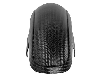 Shorty Carbon Front Fender - Matte Finish. Fits CVO Touring 2023up, Street Glide & Road Glide 2024up & Touring 2025up with 19in. Front Wheel