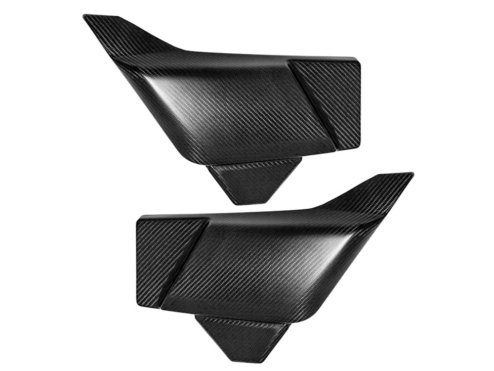 Carbon Side Covers - Matte Finish. Fits CVO Touring 2023up, Street Glide & Road Glide 2024up, Touring 2025up