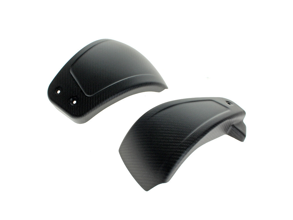 Carbon Side Covers - Matte Finish. Fits Softail 2025up